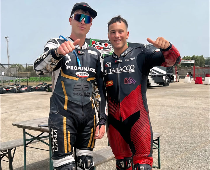 Custom Kangaroo Leather Race Suit
