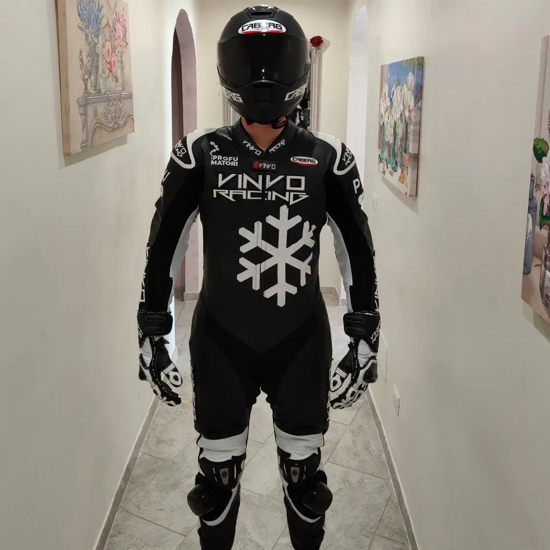 Custom Kangaroo Leather Race Suit