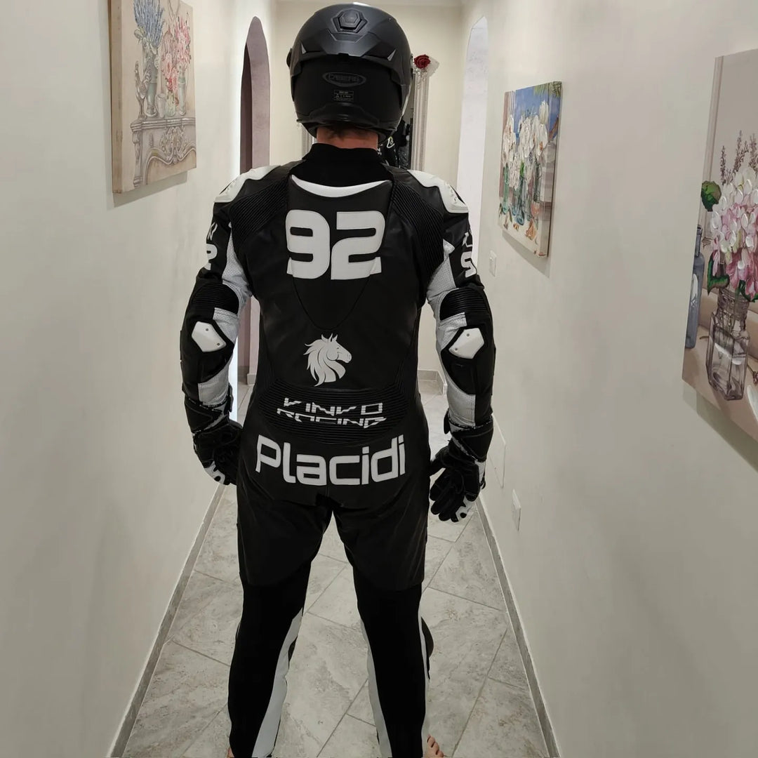 Custom Kangaroo Leather Race Suit