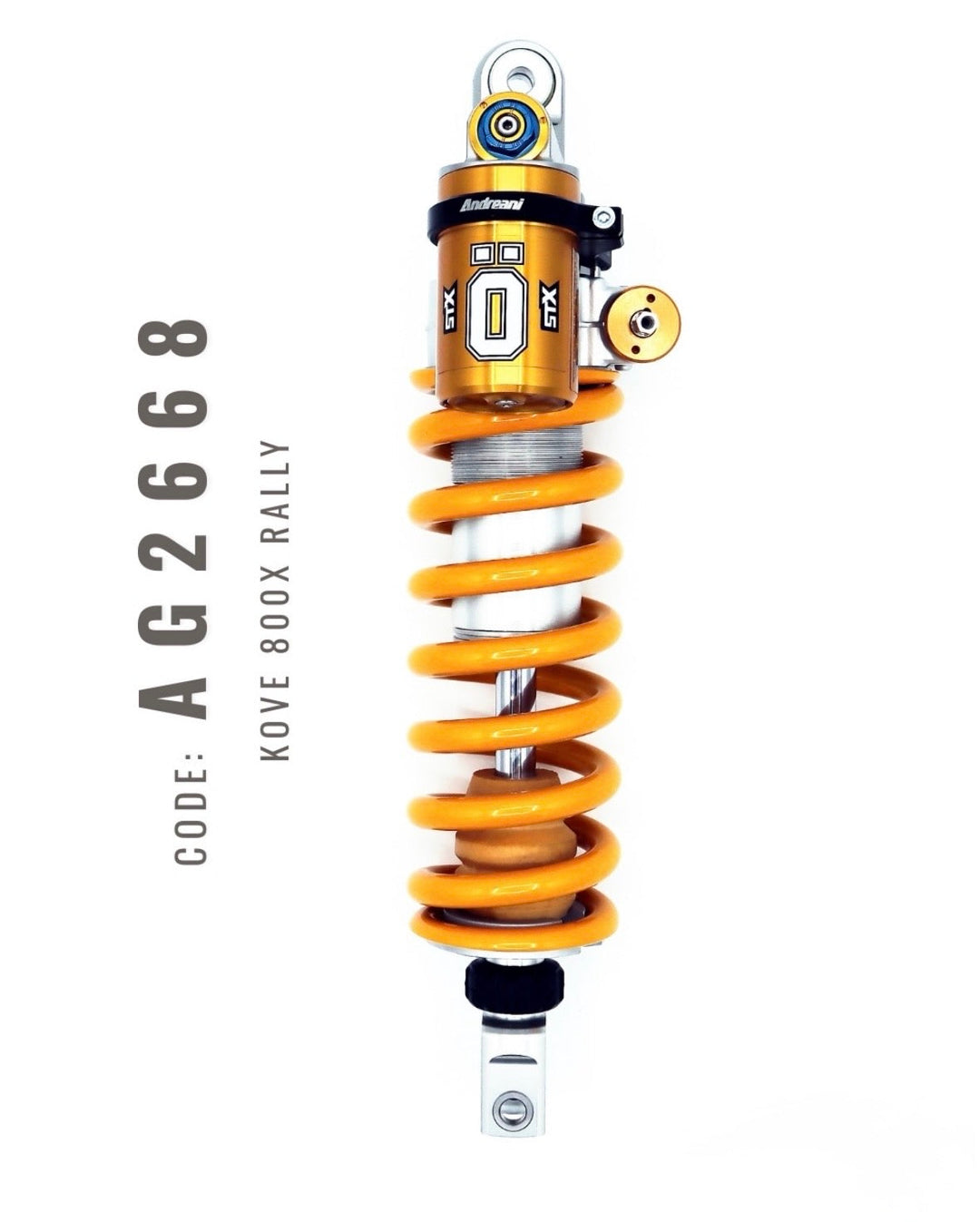 Andreani/Ohlins STX Shock (AG 2668) for 2024- Kove 800X Rally