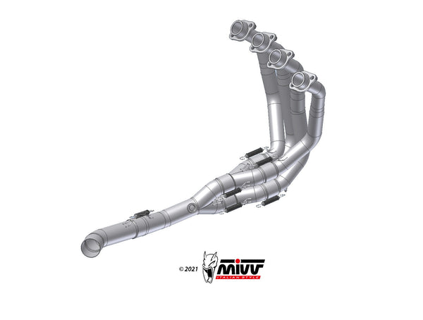 MIVV No-Kat Race Collectors (K.045.C1) for 2017-2019 Kawasaki Z900