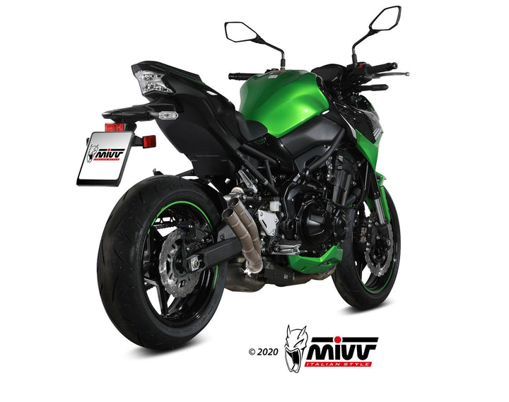 MIVV Double Gun Titanium Slip-On Exhaust (K.052.SDG) for 2020-2022 Kawasaki Z900