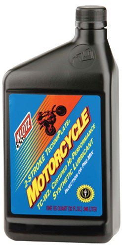 Klotz TechniPlate Motorcycle 2-Stroke Oil TC-W2 (1qt)