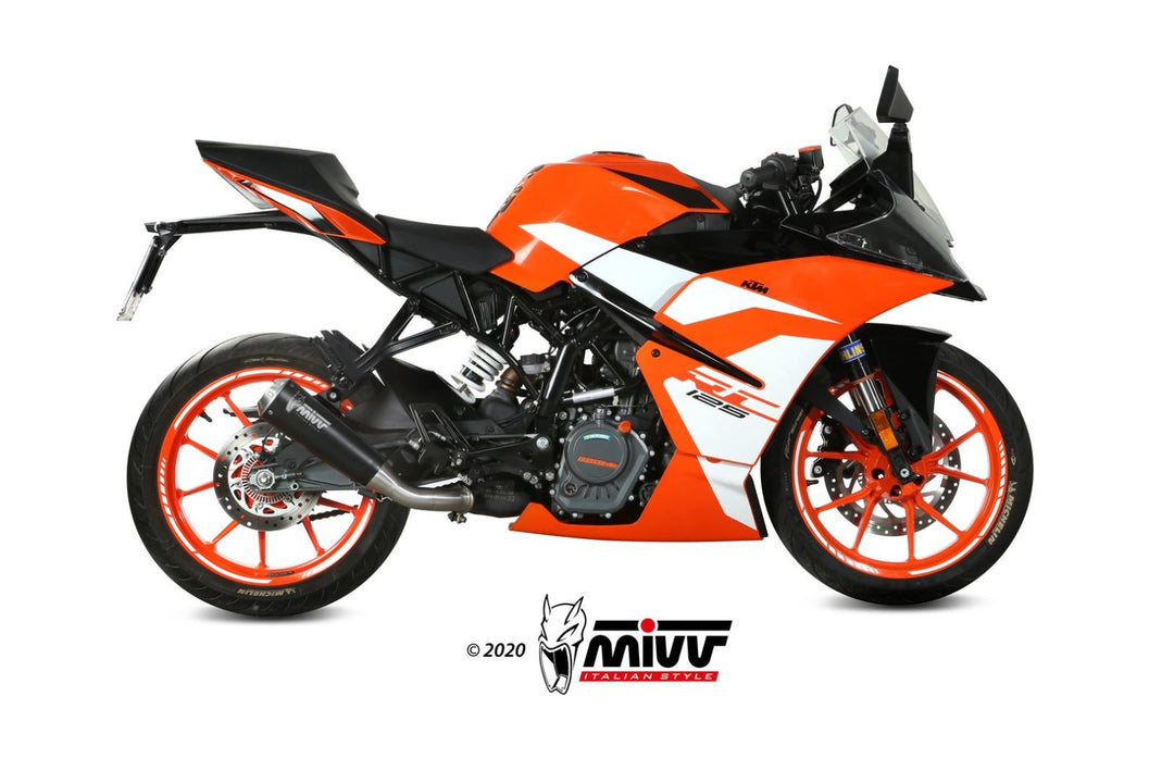 MIVV X-M1 Black Slip-On Exhaust (KT.019.LC4B)