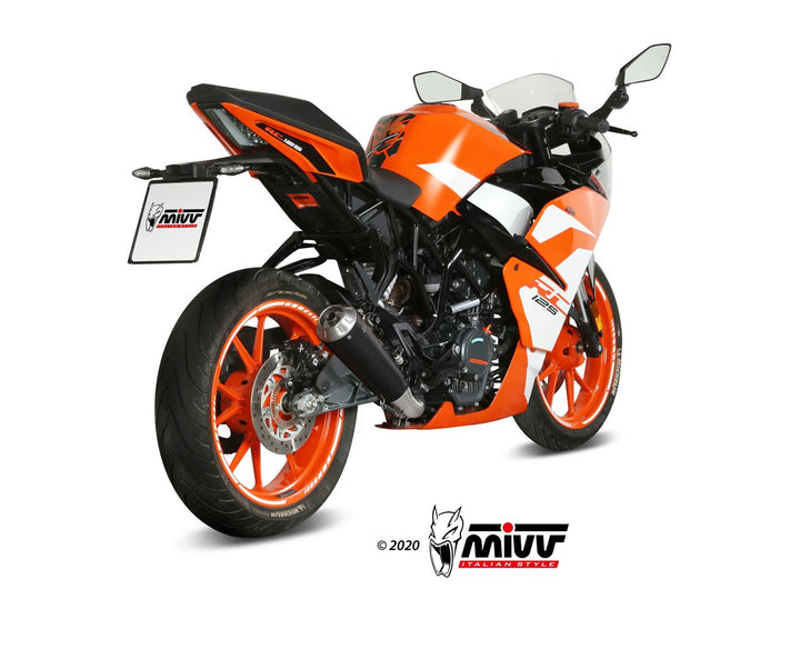 MIVV X-M1 Black Slip-On Exhaust (KT.019.LC4B)