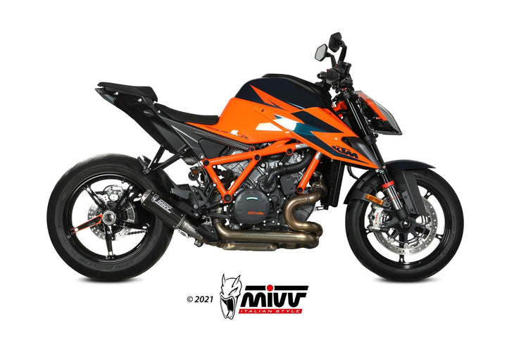 MIVV MK3 Carbon Slip-On Exhaust (KT.026.SM3C) for 2020-2022 KTM 1290 Super Duke