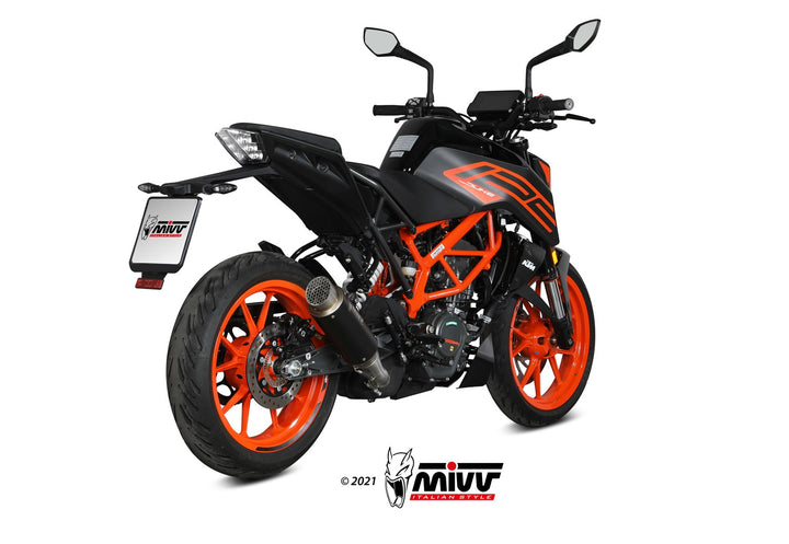 MIVV GP Pro Black Slip-On Exhaust (KT.025.LXBP)