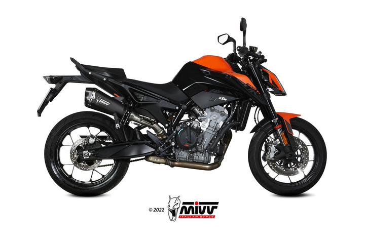 MIVV Delta Race Black Slip-On Exhaust (KT.020.LDRB)