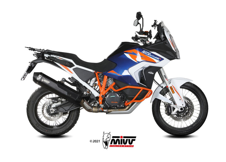 MIVV Speed Edge Black Slip-On Exhaust (KT.027.LRB)