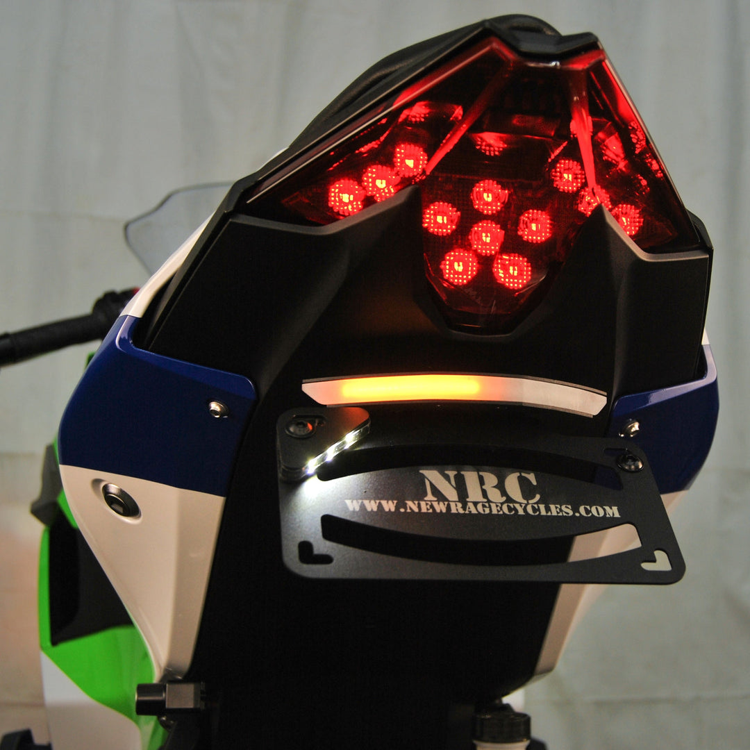 New Rage Cycles 24+ Kawasaki 500 Ninja Base Fender Eliminator KIt — N500-FE-S