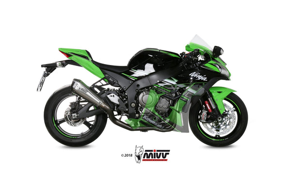 MIVV Delta Race Stainless Full System Exhaust (X.KA.0006.SDRX) for 2016-2022 Kawasaki ZX-10R