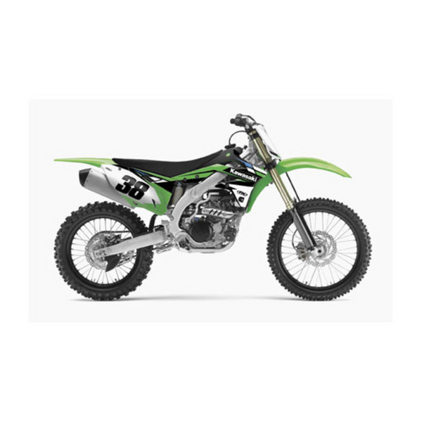 Factory Effex EVO Shroud Graphic Kit — Kawasaki KX250F (2006-2008)