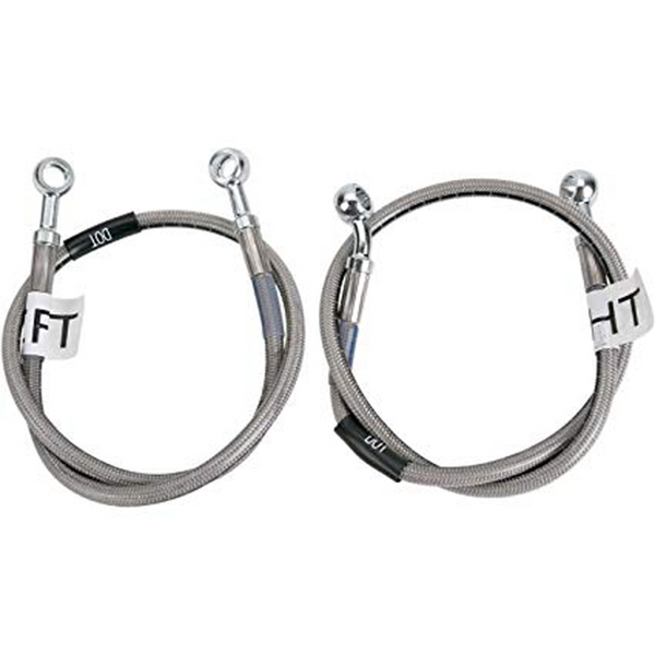 Russell Front Brake Line Kit — 00-02 ZX6R (Two-Line Racer)