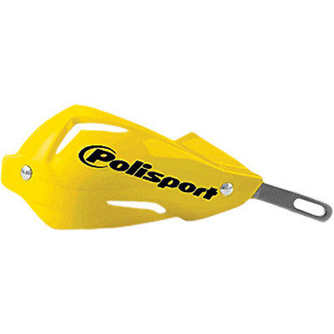 Polisport Handguards — Universal, Yellow