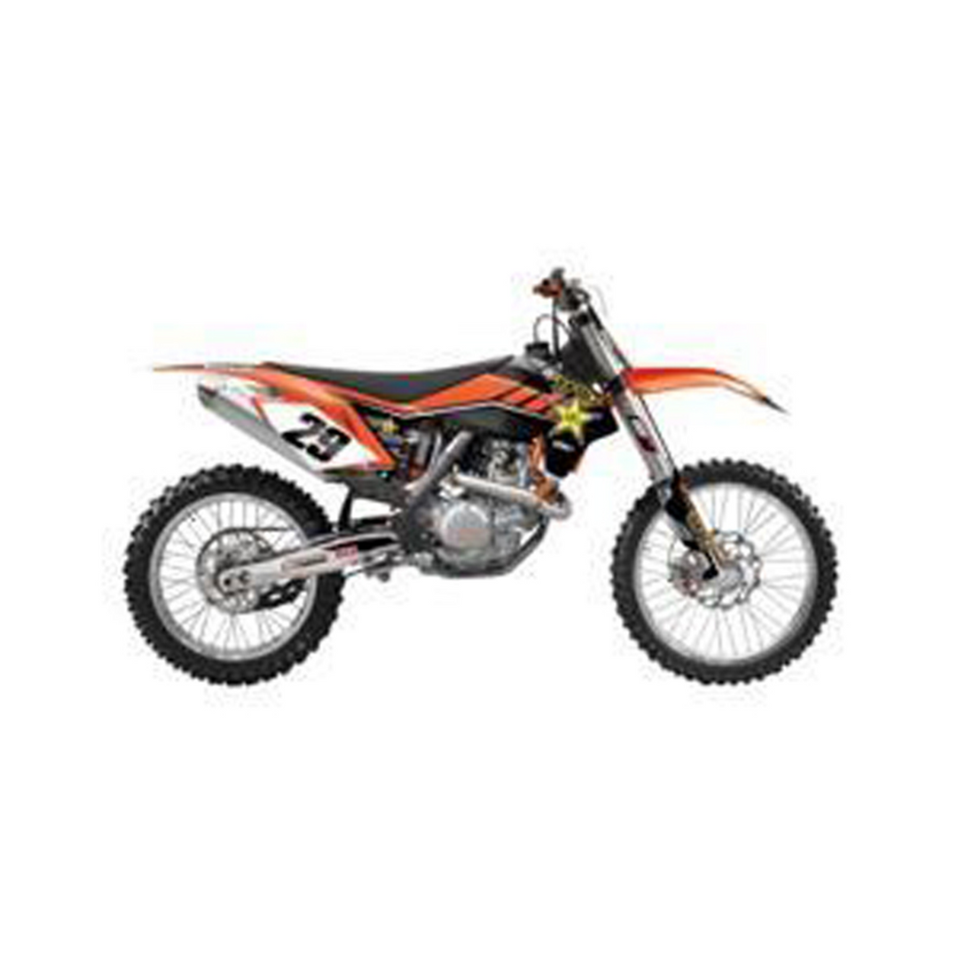 Factory Effex Rockstar Shroud Graphic Kit — Yamaha YZ125 (2008-2014), Yamaha YZ250 (2008-2014)