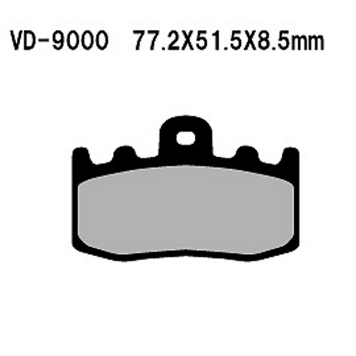 Vesrah Semi-Metallic Brake Pads — VD-9000