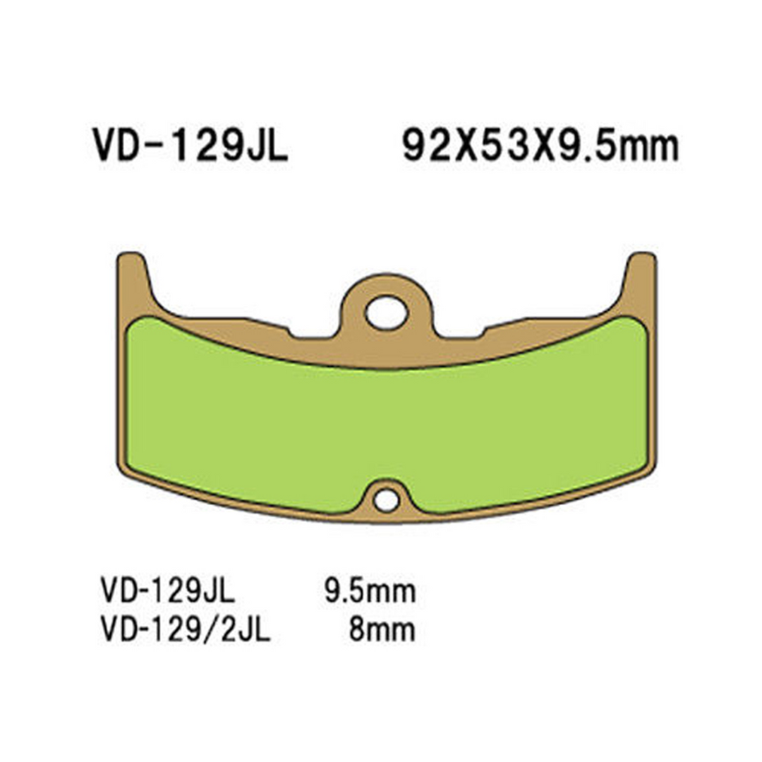 Vesrah JL Sintered Brake Pads — VD-129JL