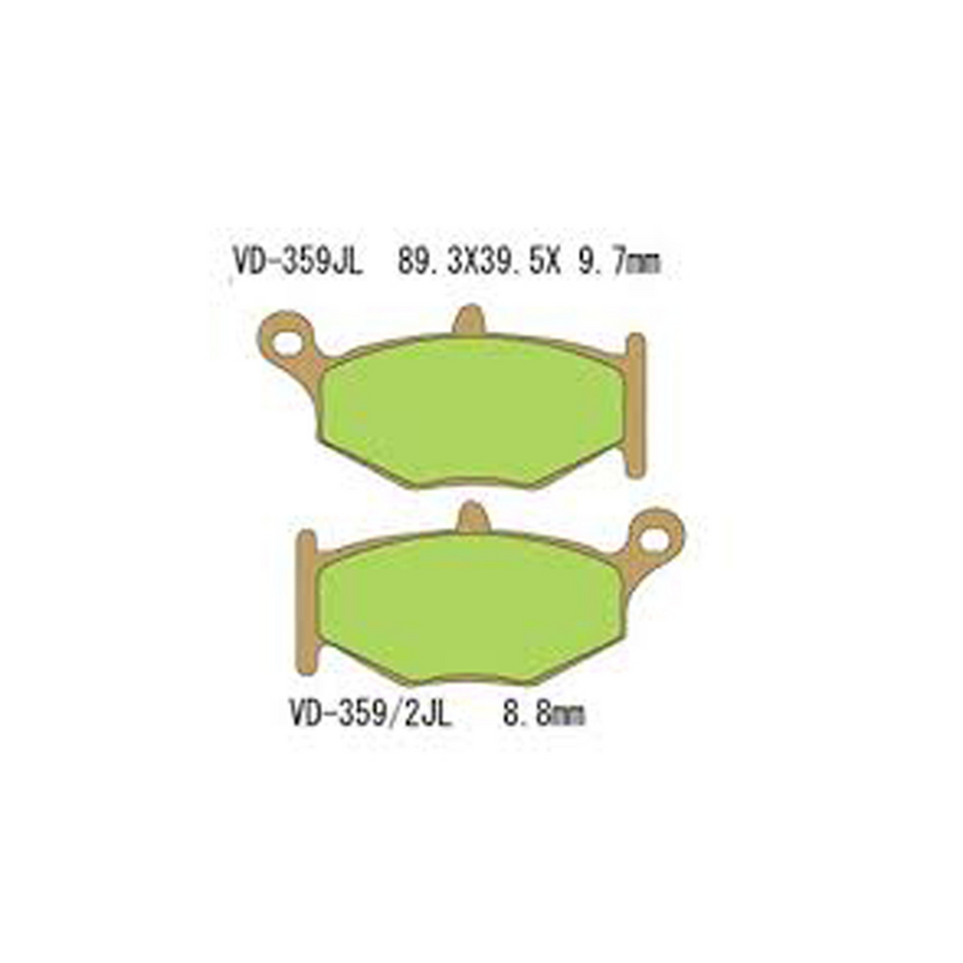 Vesrah Sintered Brake Pads — VD-359/2JL