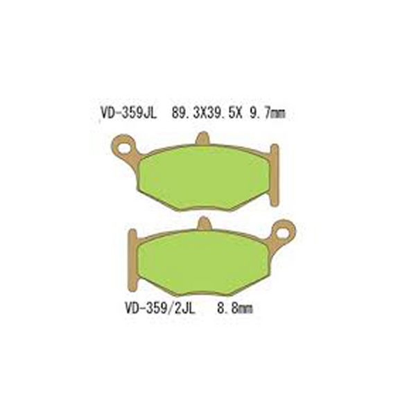 Vesrah Sintered Brake Pads — VD-359/2JL
