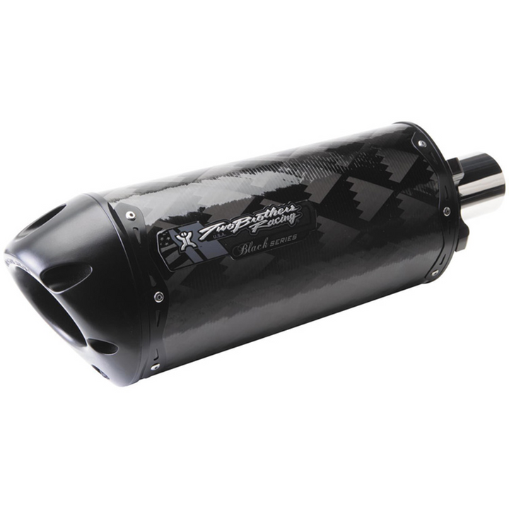 Two Brothers M-2 Series Full Exhaust System (Carbon Fiber) — Kawasaki 