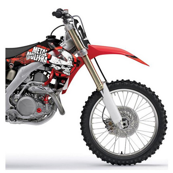 Factory Effex Metal Mulisha Shroud Graphic Kit — Suzuki RMZ250 (2007-2009)