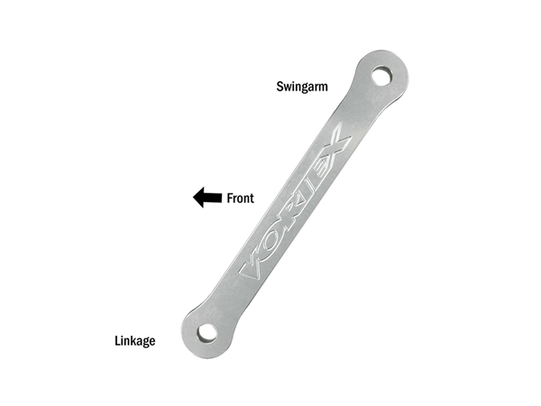 Vortex 08-13 Kawasaki EX250 Ninja,13-17 EX300 Ninja Lowering Link Kit — Silver (LL436)