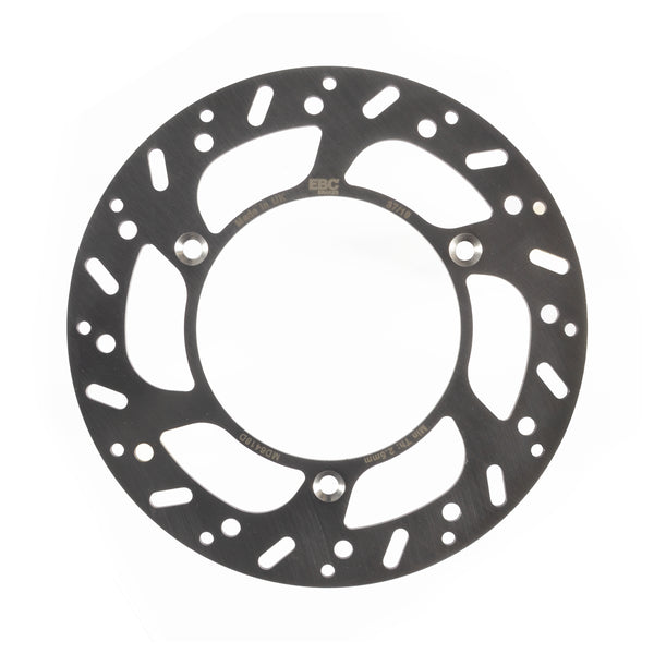 EBC MX Solid Front Left Brake Rotor 197mm - Yamaha YZ65 2018-2026 - MD6418D