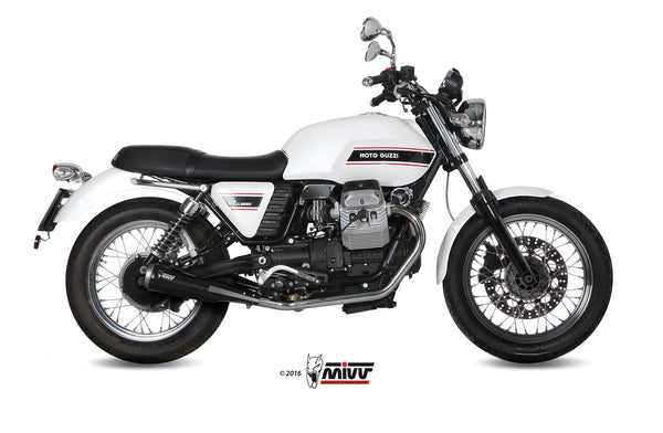 MIVV Ghibli Black Dual Slip-On Exhaust (M.010.LGB)