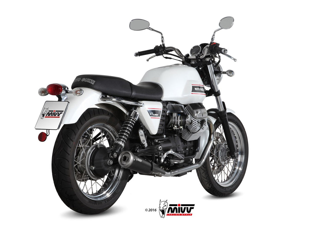 MIVV Ghibli Black Dual Slip-On Exhaust (M.010.LGB)