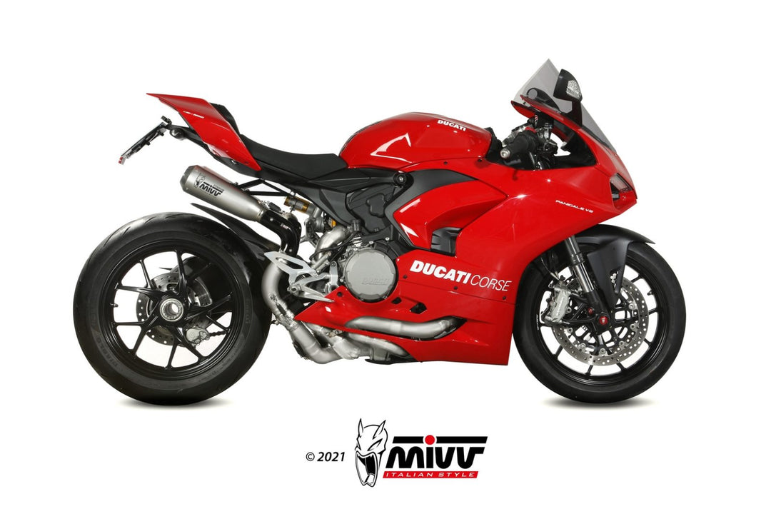 MIVV X-M1 Titanium Full System Exhaust (R.DU.0004.SC4T) for 2020-2023 Ducati Panigale V2