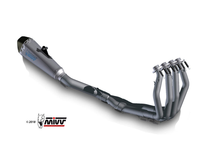 MIVV Delta Race Full Titanium Full System Exhaust (R.SU.0002.SDRT) for 2008-2017 Suzuki Hayabusa