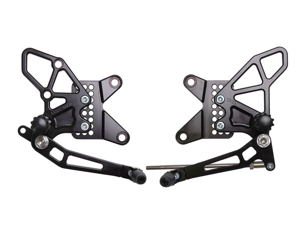 Vortex 13-18 Kawasaki ZX636 Ninja ZX-6R Rear Set — Black (RS416K)