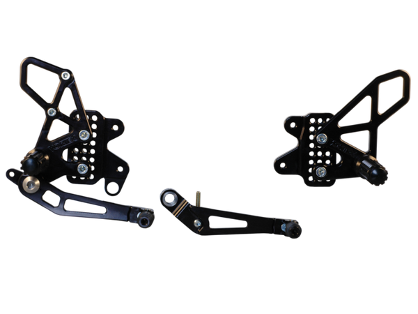 Vortex 11-23 Suzuki GSX-R600,GSX-R750 Rear Set — Black (RS582K)