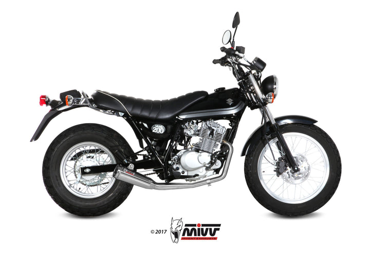 MIVV Ghibli Stainless Full System Exhaust (S.047.SGX) for 2016-2017 Suzuki Van Van 200