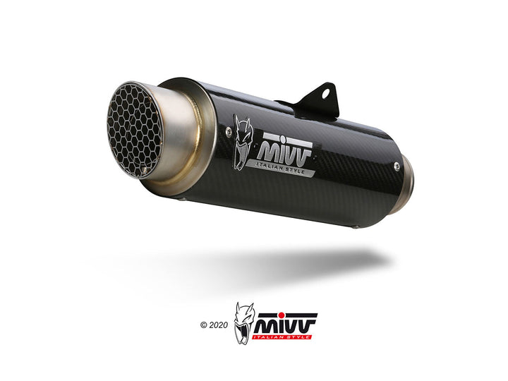 MIVV GPpro Carbon Slip-On Exhaust (S.054.L2P) for 2017-2020 Suzuki GSX250R