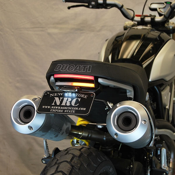 New Rage Cycles 18+ Ducati Scrambler 1100 Fender Eliminator Kit — S1100-FE-S