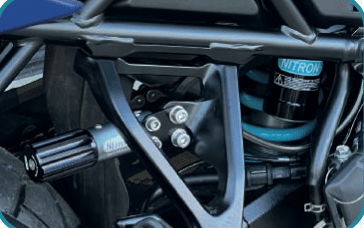 Nitron NTR ADV R3 Rear Shock with HPA, Suzuki V-Strom 800 DE 2023-2026