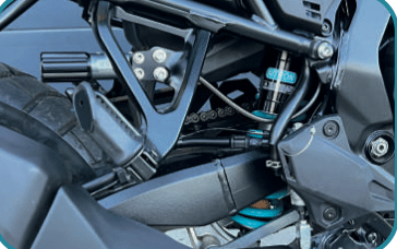 Nitron NTR ADV R3 Rear Shock with HPA (+20mm), Suzuki V-Strom 800 DE 2023-2026
