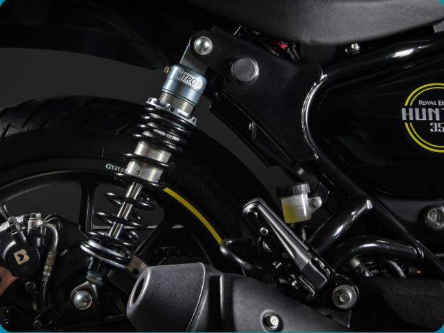 Nitron NTR R1 Twin Rear Shocks, Royal Enfield Hunter 350 2022-2026