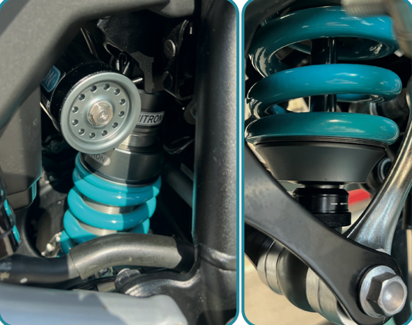 Nitron NTR ADV R3 Rear Shock with HPA, Triumph Tiger 900 Rally Pro 2020+