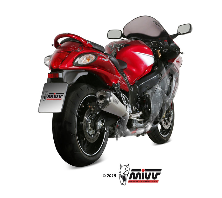 MIVV Delta Race Full Titanium Full System Exhaust (R.SU.0002.SDRT) for 2008-2017 Suzuki Hayabusa