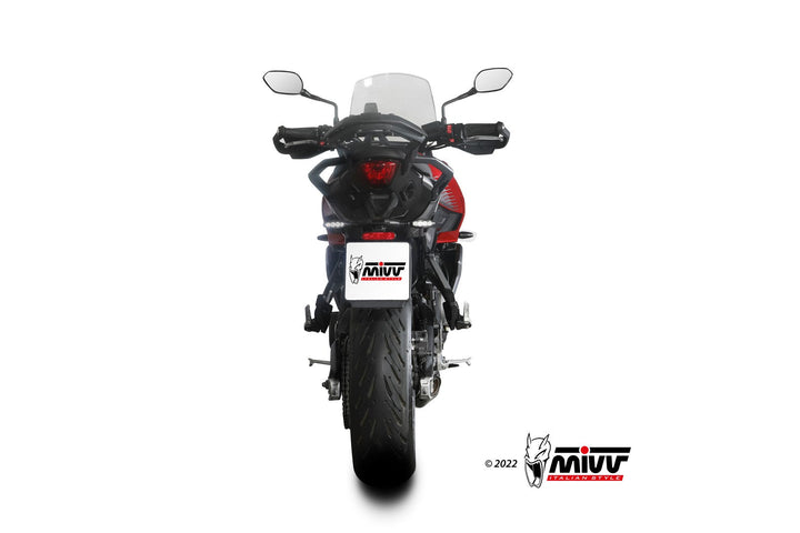MIVV Delta Race Black Full System Exhaust (T.022.LDRB) for 2021-2024 Triumph Trident 660