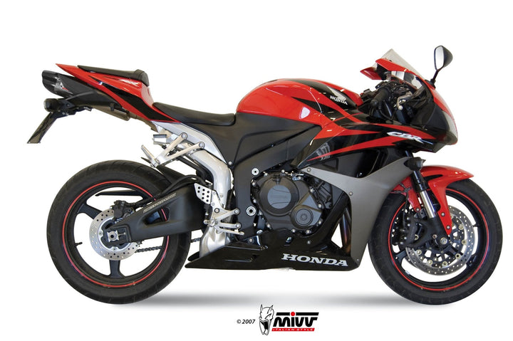 MIVV Suono Stainless Underseat Slip-On Exhaust (UH.037.L7) for 2007-2016 Honda CBR600RR