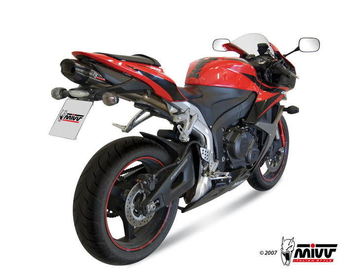 MIVV Suono Stainless Underseat Slip-On Exhaust (UH.037.L7) for 2007-2016 Honda CBR600RR