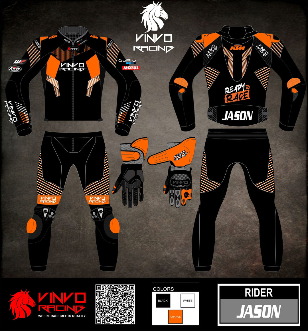 Custom Kangaroo Leather Race Suit