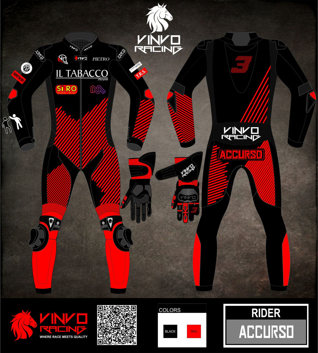 Custom Kangaroo Leather Race Suit