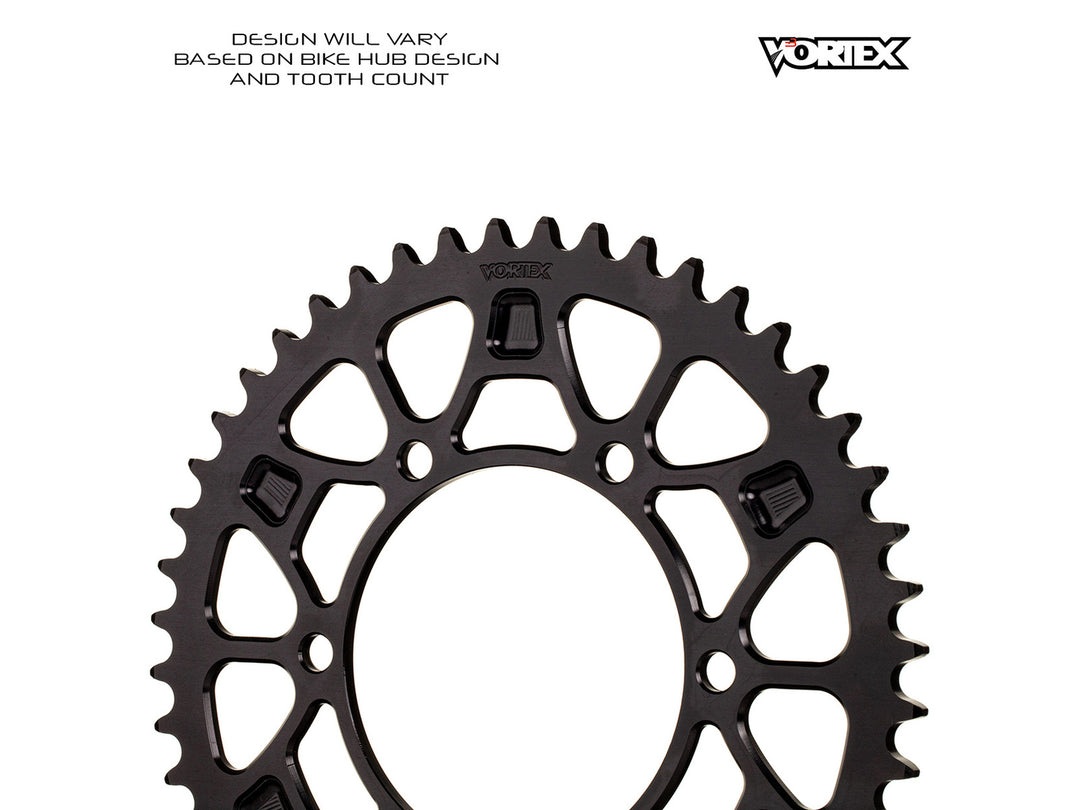 Vortex V4 Rear Sprocket 520 (208) — Black