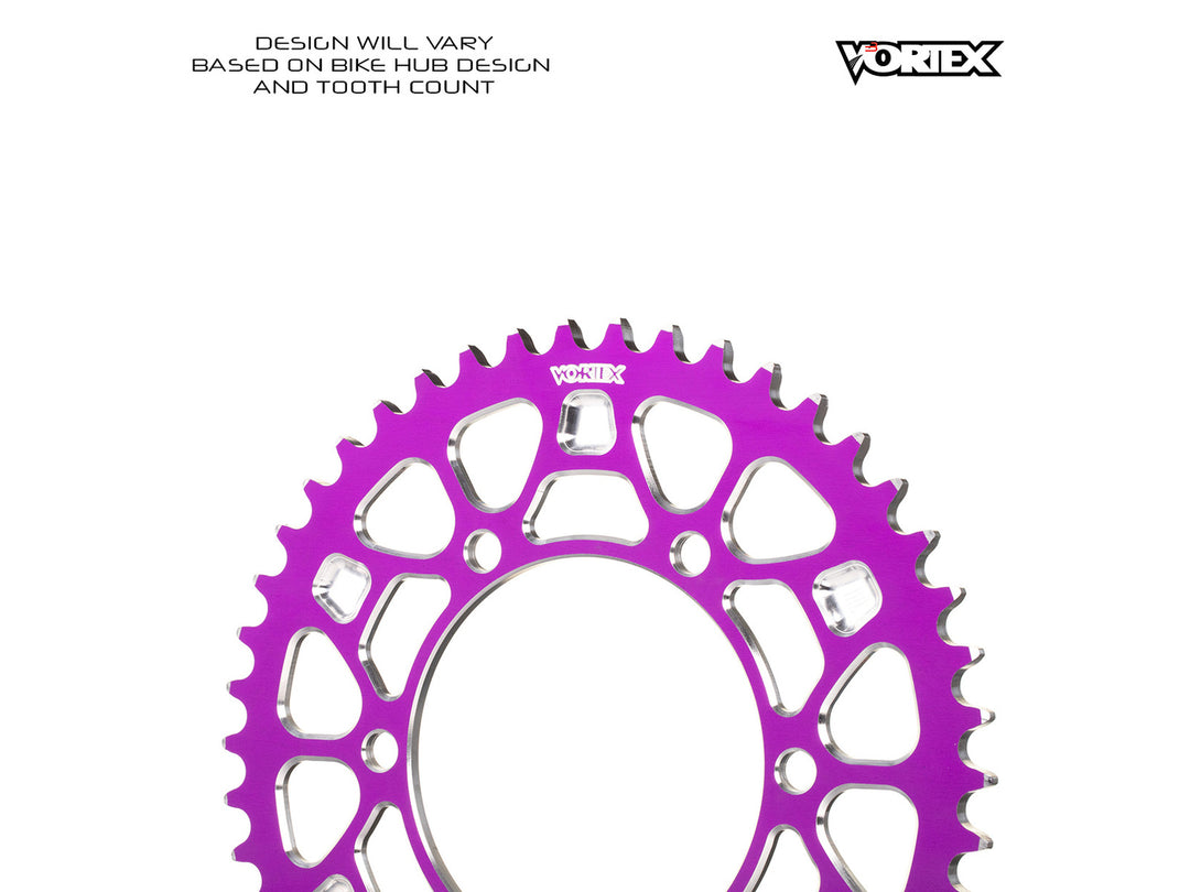 Vortex V4 Rear Sprocket 530 (452) — Purple