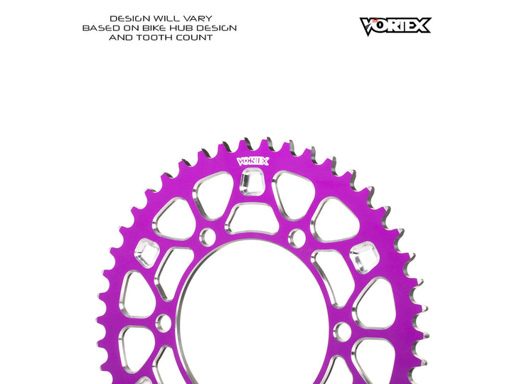 Vortex V4 Rear Sprocket 530 (527) — Purple