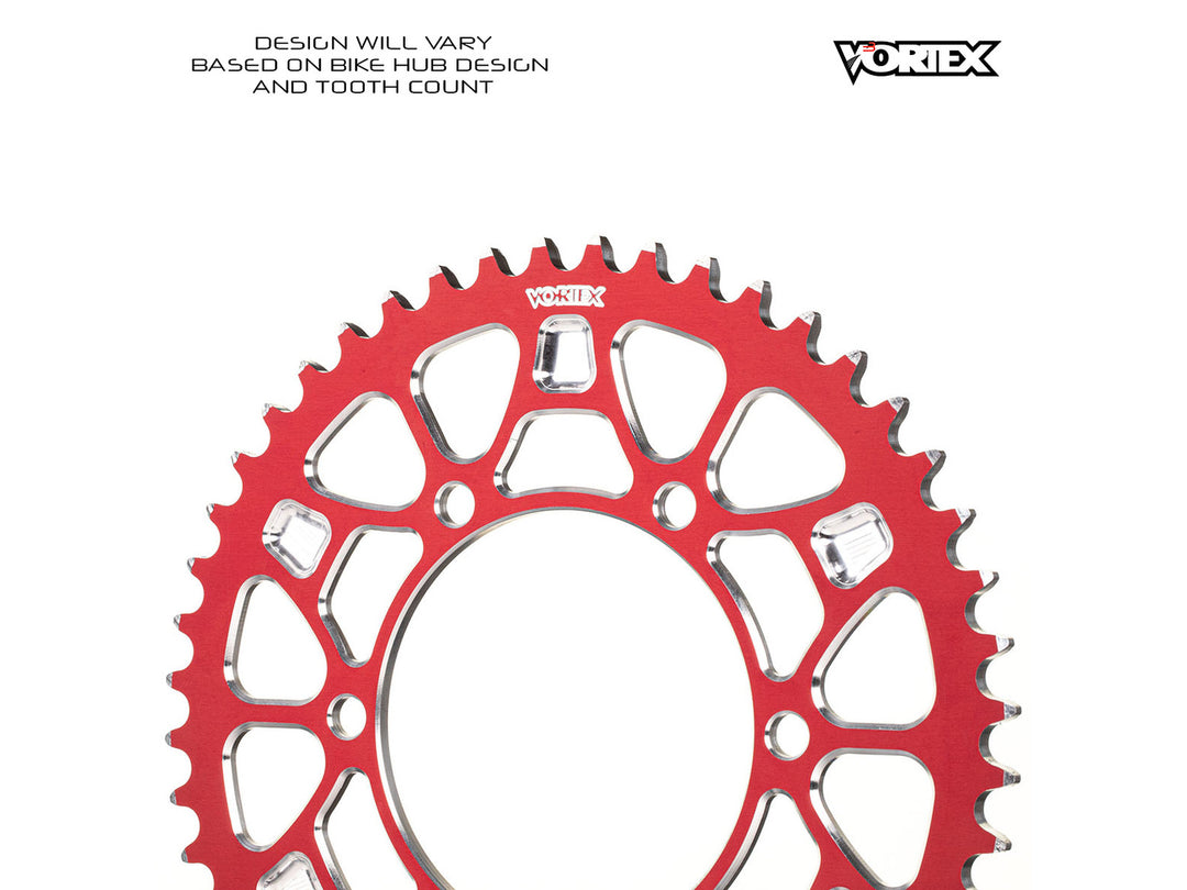 Vortex V4 Rear Sprocket 530 (427) — Red